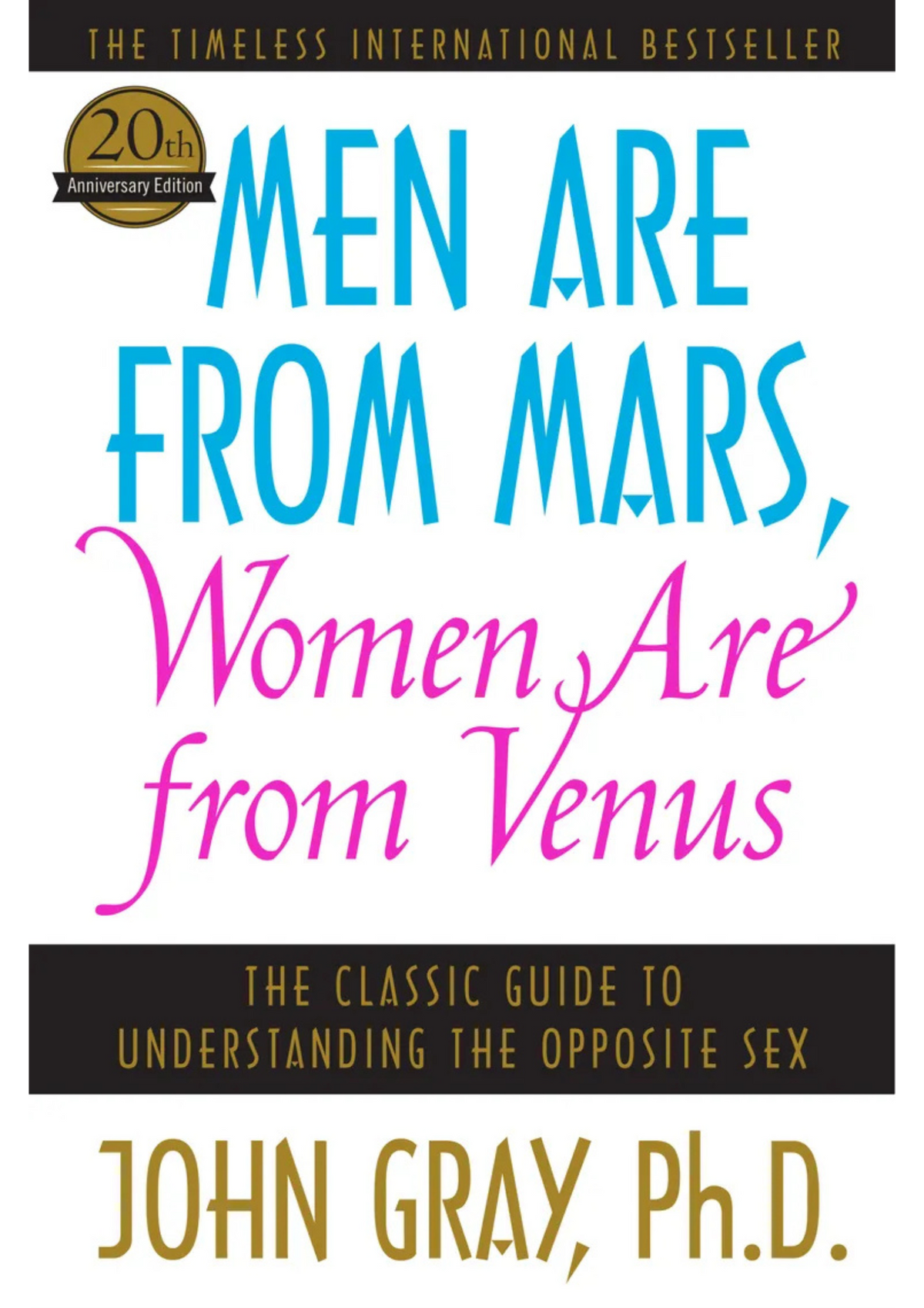 Men Are From Mars, Women Are From Venus